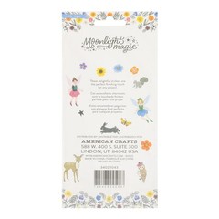 Crate Paper MIDNIGHT MAGIC ICONS (63) PUFFY STICKERS scrapbooking