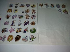 Vintage Stickers Lot Full & Partial Sheets Hambly Current Hallmark Eureka AGC +