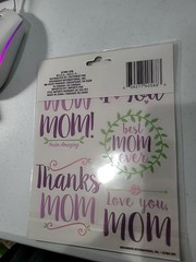 Decorative Stickers Crafter’s Square 1 Sheet – 5 Stickers