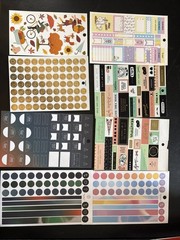 Creative Sticker Lot Scrapbooking Planner Agenda 52 Tim Holz 80+ Pages Sheets