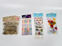 Lot of 20 Birthday themed stickers scrapbooking, crafting, activities, cards