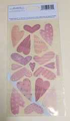 Valentines Day Stickers Brand New in Package Unopened sticko vellum scrapbook :)