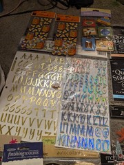 Huge Lot of 55 Scrapbooking Stickers, Jolees, Sticko, Recollections… NICE LOT