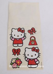 Hello Kitty Vintage 2005 Partial Sticker Sheet SIL-34081 HK2