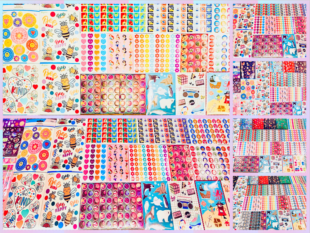 979+ STICKERS Planner Journal Craft Scrapbook Variety Book Themes Gift Set Lot