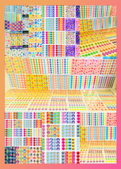 Huge Lot 959+ Stickers For Planner Craft Scrapbook Album Journal Books Projects