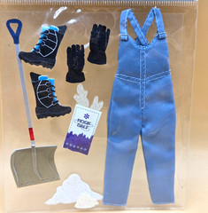 8pc Jolee’s SNOW STUFF 3D Winter Scrapbooking Stickers, SPJB041, BRAND NEW