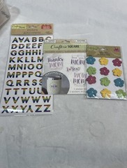 58 Crafters Square & Dot Brand Stickers Stencils Ceramic Stickers & More NEW