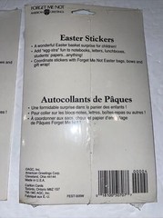 Forget Me Not American Greetings Easter Stickers Eggs Bunny Chicks Vintage