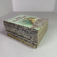 20 Damaged Books Written In Torn Arts & Crafts Reading Junk Journal Sold As Is