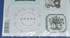 K&Company Brenda Walton BRENDA’S WEDDING FRAMES & TAGS 3D Stickers SEALED