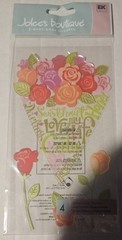 Jolee’s Boutique 3-D BOUQUET OF LOVE NEW