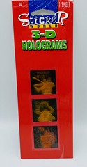 American Greetings 3-D Hologram Holographic Stickers Sports 1 Sheet