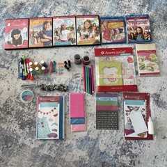 6 American Girl Movies & Craft Lot
