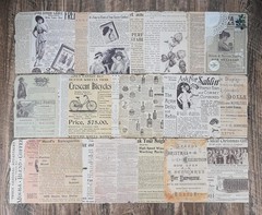 150 Sheets of Scrapbook Paper, Vintage Journaling Supplies Craft Kits for Bullet