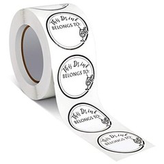 Zonon 600Pcs This Drink Belongs to Stickers Bulk, Blank Drink Labels, 1.5 in