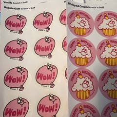 Trend Enterprises All In Good Fun Sticker Book Album & 7 sheets of stickers Set