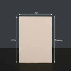 25 Pcs Book Board, Binder Board, Cover Board, Heavy Duty Chipboard for Book B…