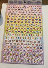 VTG Lisa Frank The 2nd Official Collectors Set 1850 Stickers, most remaining
