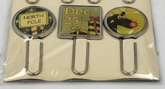 Cloud9 Design «Christmas Is…» 7 Piece Epoxy Paperclips – New/Sun Stained