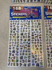 4 Vintage Twin Seven Stickers Of 168 In A Pack