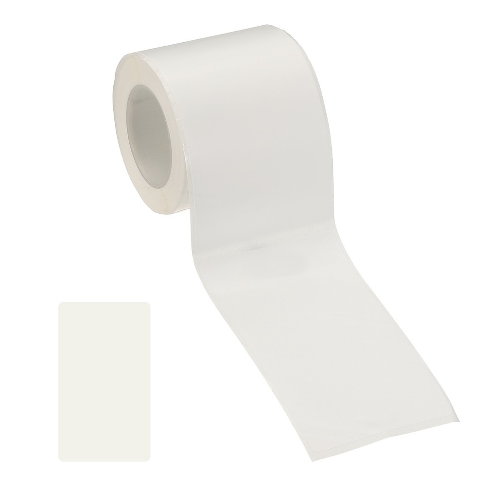 90 Pcs Thermal Sticker Paper, 1.6×2.8″ Square Thermal Printer Label, White