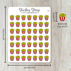 Movie Planner Stickers