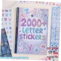 PAGEMORE 2000+ Pcs Alphabet Sticker for Journaling,Fun & Multicolored 1