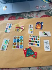 Vintage 10 Sandylion Stickers