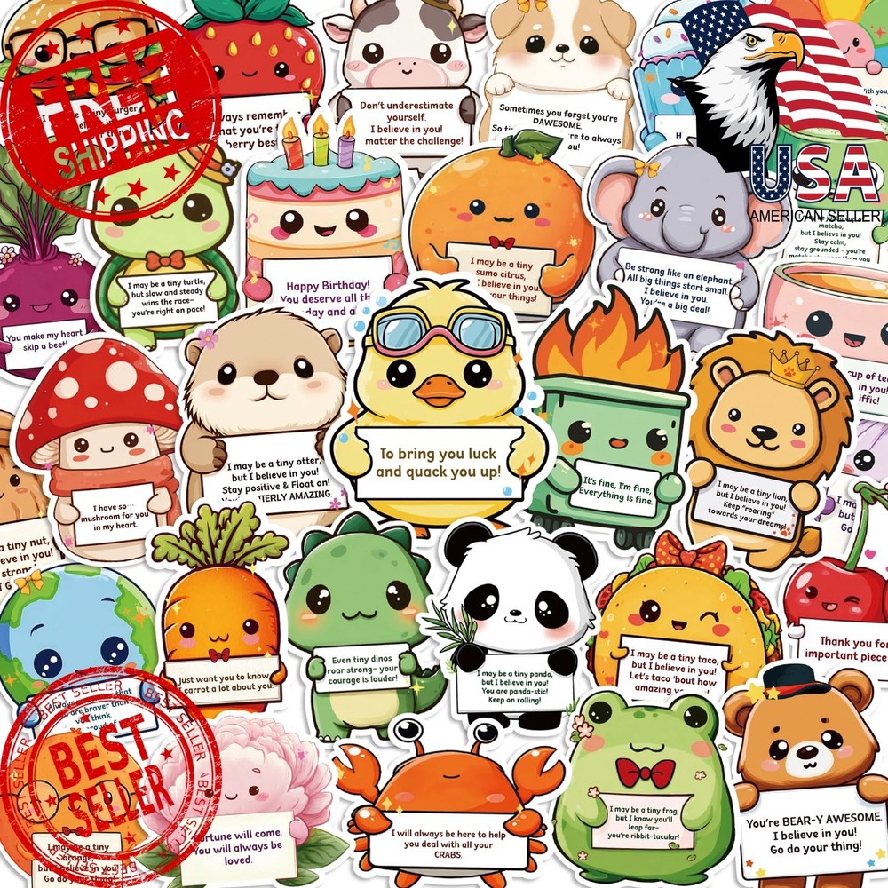 slapaflife Emotional Support Animal Stickers 100PCS