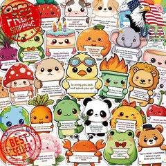 slapaflife Emotional Support Animal Stickers 100PCS