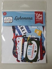ECHO PARK «UNDER SEA ADVENTURES» EPHEMERA PACK ~ FISH~ BEACH