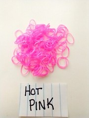 100 Small elastic bands SNAG FREE Hair Dog Pet Grooming tie School Girls dolls