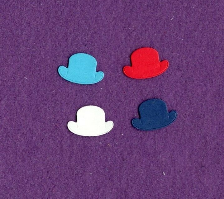 GRANDPA HAT die cuts scrapbook cards