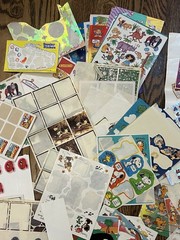 Vintage Lot of 1980s – 1990s Stickers Variety 26 Full Sheets +Many Partials