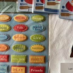 Large Mixed Lot STICKOPOTAMUS Vacation Camping Camp Fishing Picnic Stickers