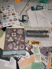 Scrapbooking Embellishments Paper Craft Lot Stickers Brads Frames Vellum 4 Lbs
