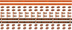 Oklahoma State University Cowboys Scrapbook Kit: paper & stickers NCAA