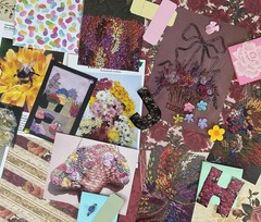 Vintage Floral Ephemera Mystery Grab Bag – Paper Crafting Supplies Bundle