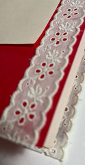 valentines junk journal scrapbook tassel pen clip 56 pages mouse couple sewn