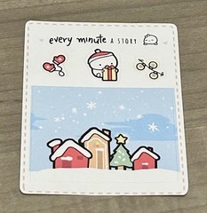 Every Minute A Story Christmas Beanie Mini Sticker Sheet EMAS Stickers