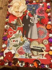 Memory Lane! 5 Vintage Junk Journal Ephemera Cards With Envelopes. Repurpose