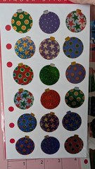 Vintage Stickopotamus stickers Christmas Ornaments / Gifts Presents Lot 2 Packs