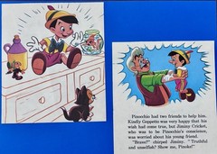 Pinocchio Junk Journal With Charm Ephemera