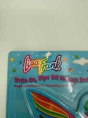 Vintage 90s Lisa Frank Magic Memos Dashley The Humming Bird Rainbow Erase Board