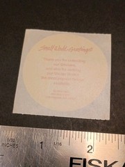 Vintage Stickers Small World Greetings Bear Angel Pastel Sticker Mod VTG 80’s