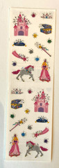 LOT Of 6 STRIPS MRS GROSSMAN’S Stickers PRINCESS PETITE REFLECTIONS 2011