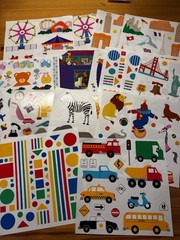 Vintage Mrs. Grossman’s Random Lot of 57 stickers, 5 sizes, scrapbook, journal