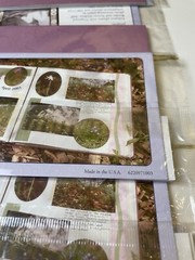 Creative Memories 7 Packs Flower Bud Printed Photo Mounting Paper Strips ‘03 NIP