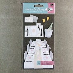 Jolee’s Scrapbooking Wedding Stickers GROOM TUX FLOWER GIRL RING BOY RECEPTION